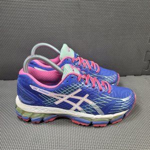 Womens Sz 6 Blue Asics Gel Nimbus 17 Running Shoes